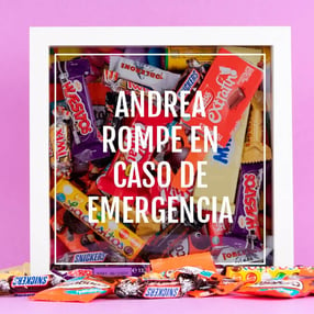 Kit personalizado Emergencia de Chocolate