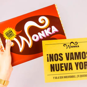 Wonka, la tableta de chocolate de 1Kg
