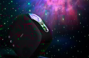 Proyector láser de estrellas con altavoz bluetooth