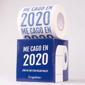 "ME CAGO EN 2020", el papel higiénico de este año de mierda