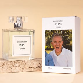 Perfume personalizado para hombre senior