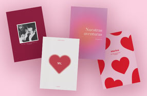 Cuaderno bullet journal personalizado para románticos
