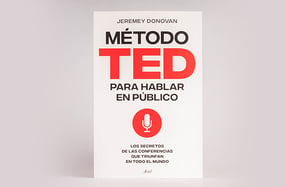 Libro "Método TED para hablar en público" de Jeremey Donovan