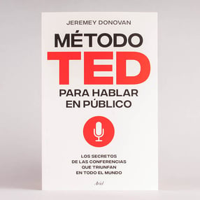 Libro "Método TED para hablar en público" de Jeremey Donovan