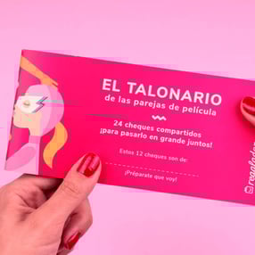 El talonario para parejas más divertido