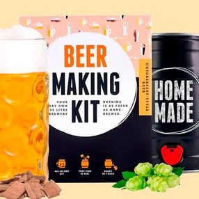 Kits de elaboración de cerveza en barril