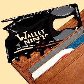 Wallet Ninja, la multiherramienta más ligera