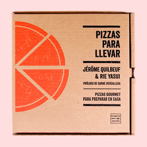 Libro "Pizzas para llevar" ¡Delicioso!