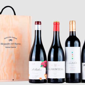La selección de los mejores vinos en caja personalizada