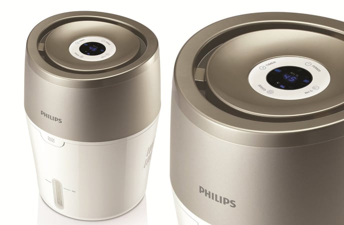 El humidificador de Philips más limpio y seguro