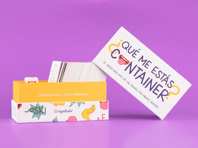 Regalador – Cosa Mi Stai Container? Il Gioco Da Tavolo Delle Frasi Senza Senso – Per Famiglie E Amici