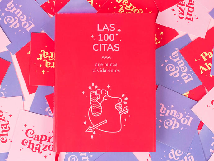 100 Citas Contigo (Spanish Edition)