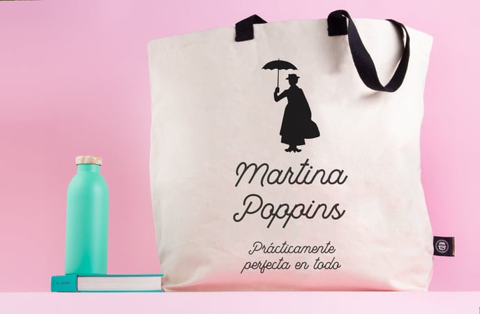 Gaseoso maduro Porque Maxibolso personalizado, «Mary Poppins» | Regalador.com