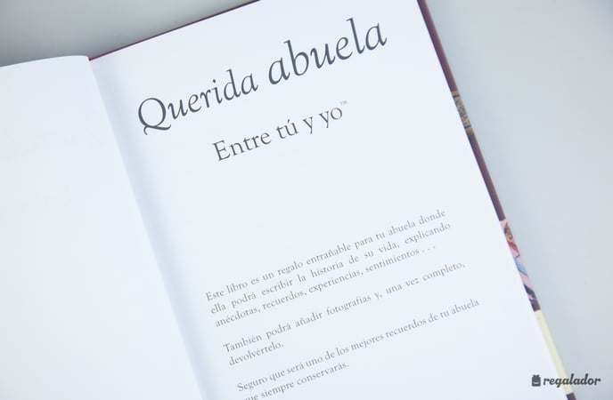 Querida abuela: entre tú y yo (Cuéntame Tu Vida): Entre Tu y Yo : from you  to me, Cuentame tu vida: : Libros