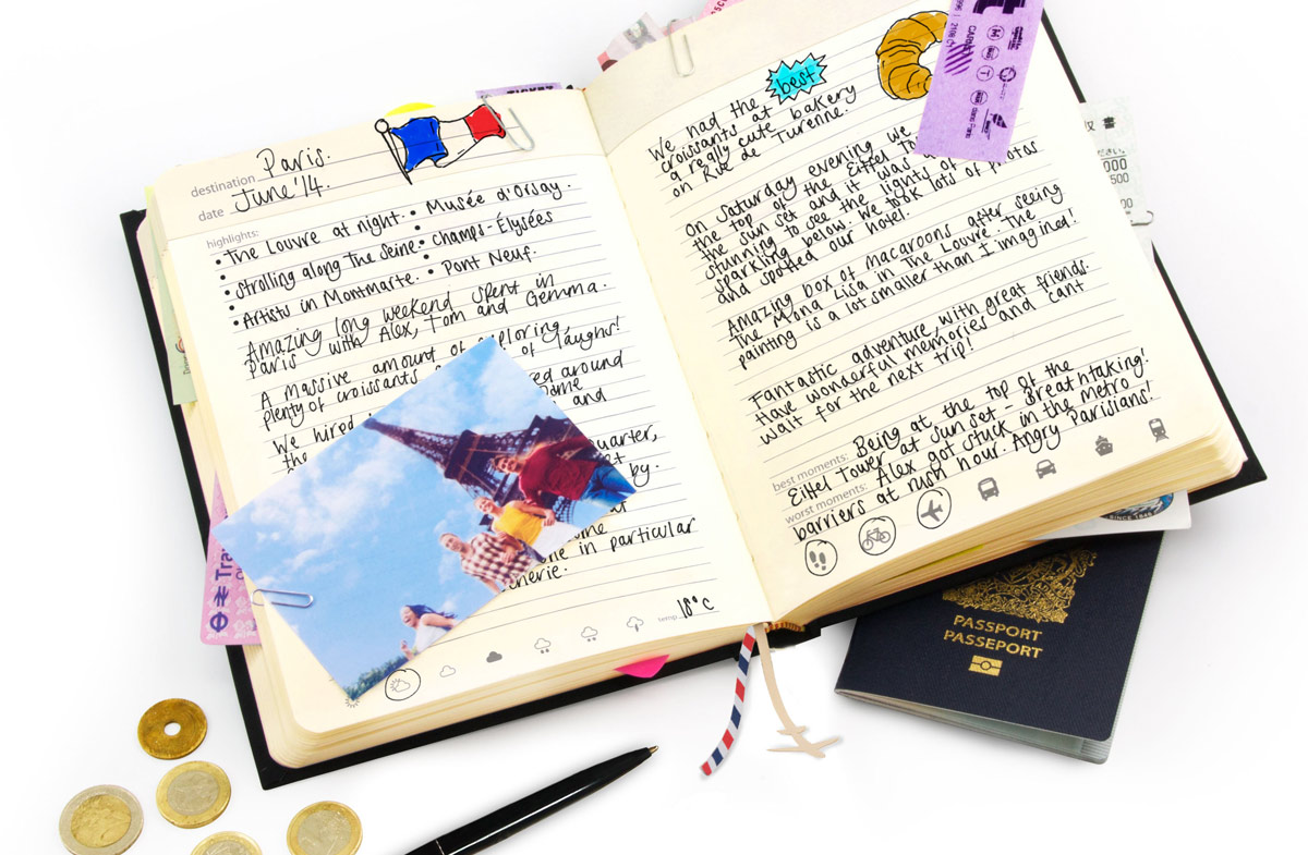 Cómo hacer un diario de viajes: ideas y herramientas para