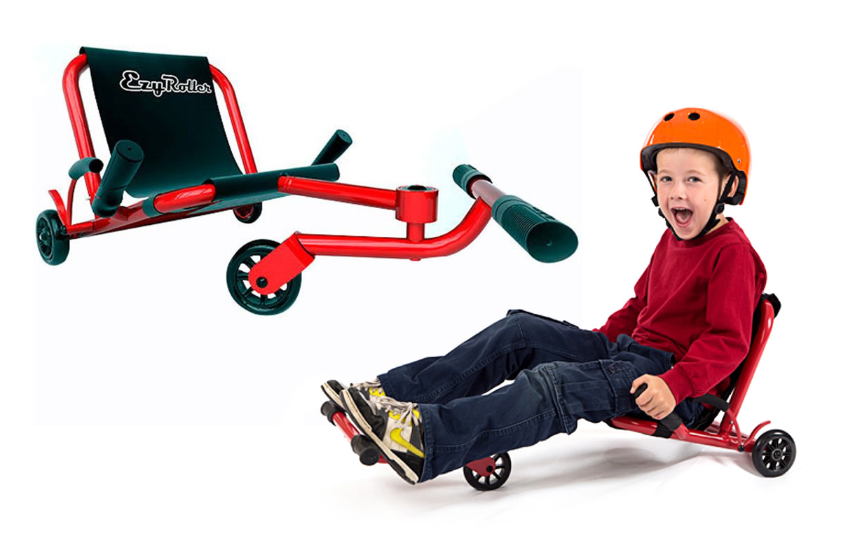 EzyRoller Patinete Lateral Para Niños – 3 En 1 Con Extensiones, Silencioso Y Estable, Ideal De 4 A 14 Años