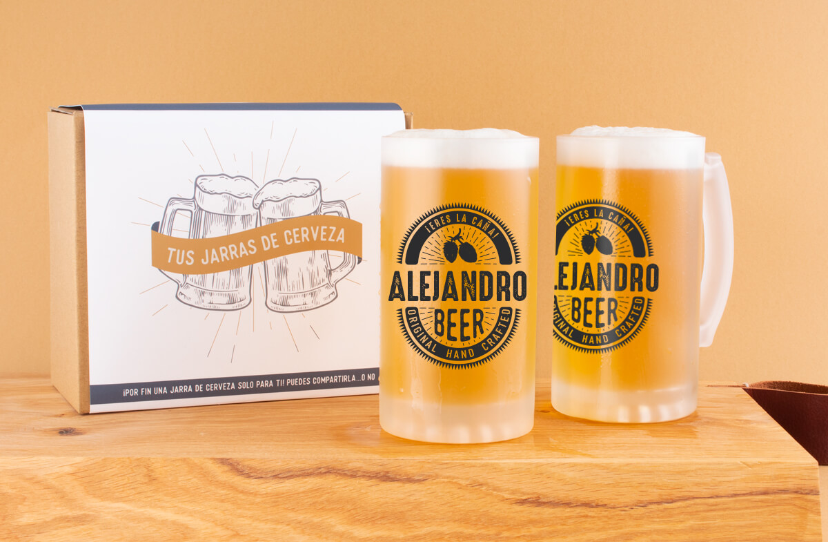Jarras cerveza personalizadas, «Edición Especial»