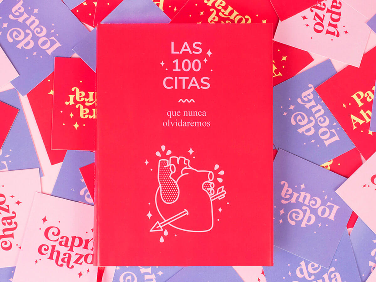 Libreta 100 Citas Juntos, Álbum 100 Citas Juntos, Agenda : :  Productos Handmade