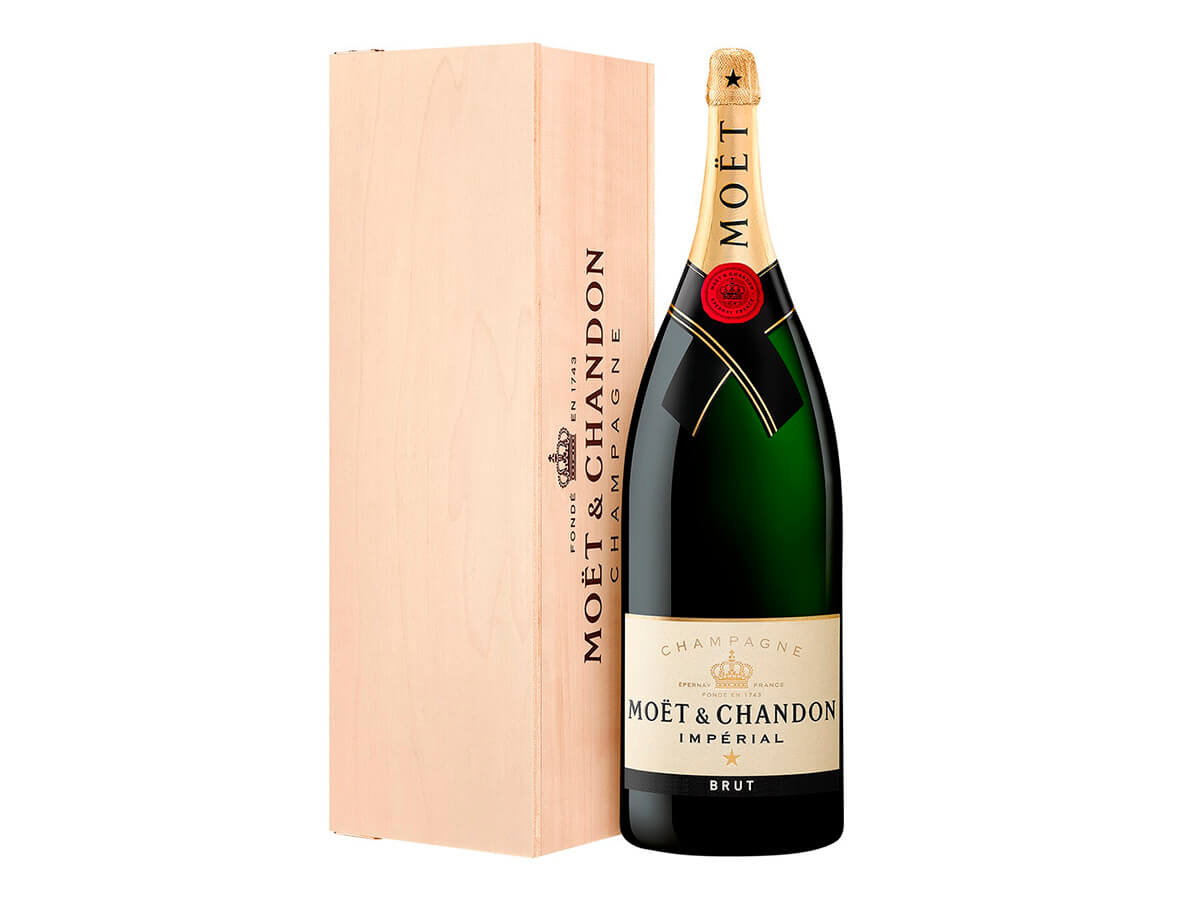 presente Lirio Personificación Champagne Moët & Chandon Brut Imperial 1,5 litros | Regalador.com