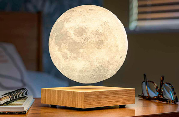 Lámpara de luna flotante magnética